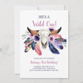 Boho Invitation Kaart (Voorkant)
