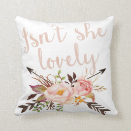 Boho is niet lekker baby Girl Nursery Pillow Kussen
