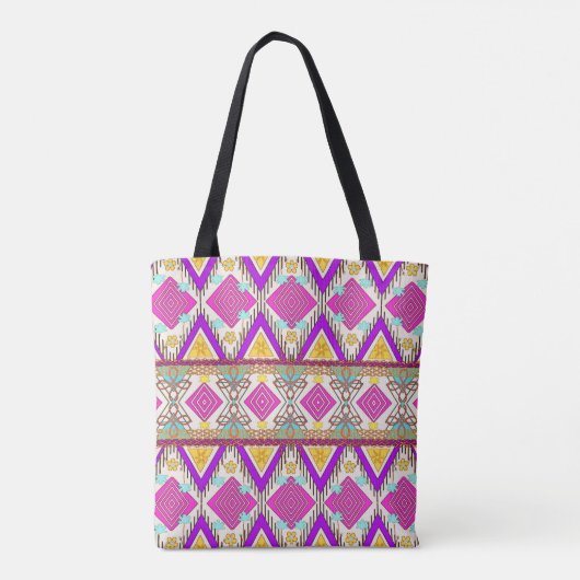 Boho Island Tribal Summer Canvas tas (Achterkant)
