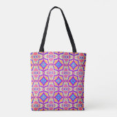 Boho Island Tribal Summer Tote Bag (Dos)