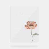 Boho Islandais Aquarelle Islande Poppy Flower Ongl (Recto)