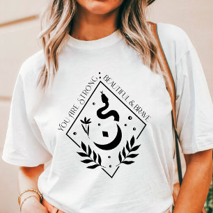 Boho, je bent sterker dan je denkt slang Tri-Blend shirt