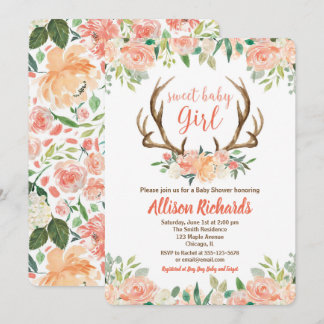 Boho, jeune fille de cerfs, invitation à prendre u
