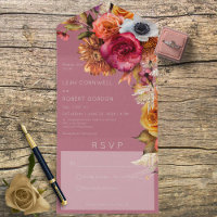 Boho Jewel & Roze Floral Geen diner