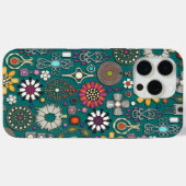 Boho Jewel Treasures Viridian Green Case-Mate iPhone Case (Achterkant (horizontaal))