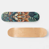 Boho Jungle Tiger Skateboard (Horz)