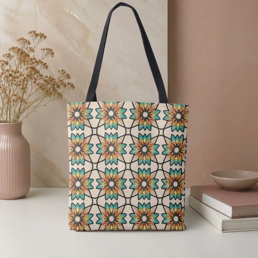 Boho Kaleidoscoop Draagtas