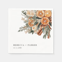 Boho kaneel Winter botanische bruiloft gewoonte