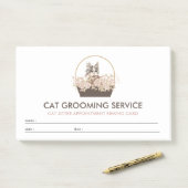 Boho Kat Verzorger Post-it® Notes (Op bureau)
