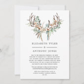 Boho Katoen en Eucalyptus Beperkte Gastlijst Aankondiging (Voorkant)