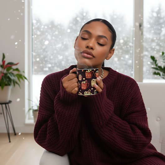 Boho Kerst Warme Chocolade Mok