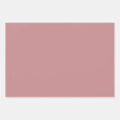 Boho kerstbomen cadeau inpakpapier vel (Voorkant 2)