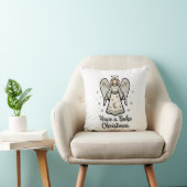 Boho Kerstengel Kussen (Stoel)