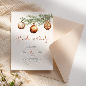 Boho Kerstfeest Winter Uitnodiging