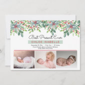 Boho Kerstgroen beste Cadeau ooit a Aankondiging (Voorkant)