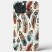 Boho Kerstmis Case-Mate iPhone Case (Achterkant)