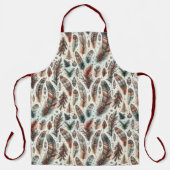 Boho Kerstmis Schort (Voorkant)