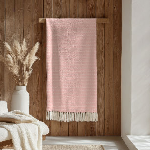 Boho Kids Deken Pastel Roze Wit Knus Gemak