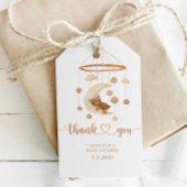Boho kinderkamer mobiel bedank kaartje cadeaulabel