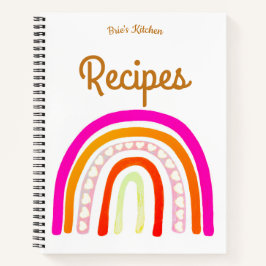 Boho Kitchen Art Recipes Notitieboek