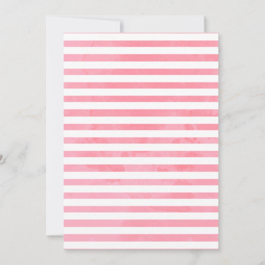 Boho Kleding Meisje Baby shower Uitnodiging (Achterkant)