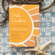 Boho Kleine straal van zonneschijn Baby Shower