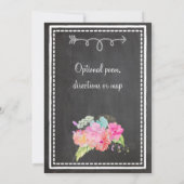 Boho Krijtbord Uitnodiging (Achterkant)