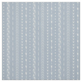 Boho Kust Pijl Streep Geometrisch Stof Blauw