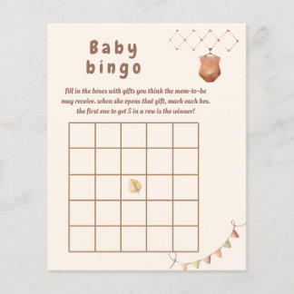 Boho kwekerij Baby bingo.