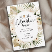 Boho laat het avontuur beginnen Baby shower Kaart