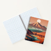 Boho landscape  notitieboek (Binnen)