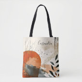 Boho Landschap Abstract Tas (Voorkant)