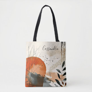 Boho Landschap Abstract Tas