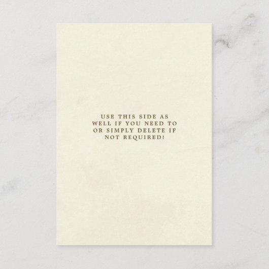 Boho lavendel bloemen bruiloft informatiekaart informatiekaartje (Achterkant)