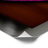 Boho Leaf Art: Abstracte wanddecoratie Perfect Poster (Hoek)