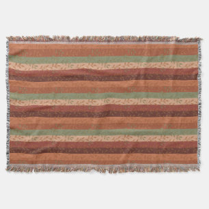 Boho Leaf Patroon Rustieke Home Decor Deken