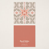 Boho Leafy Star Elevage Collier Bijoux Display (Devant & derrière)