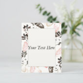 Boho Leaves and Feathers-programma's (Staand voorkant)