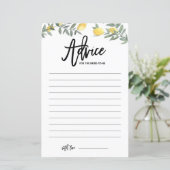 Boho Lemon Advies voor de Bride Vrijgezellenfeest (Staand voorkant)