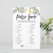 Boho Lemon wat is er in je Purse Vrijgezellenfeest (Staand voorkant)