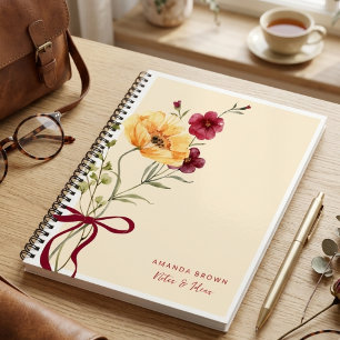 Boho Lief Mooi Strik Elegant Eenvoudig Trendy Notitieboek
