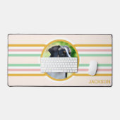 Boho Line Art Chien Photo (Clavier et souris)