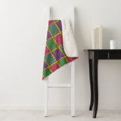 Boho Lines and Dots Sherpa Blanket Sherpa Deken (In situ)