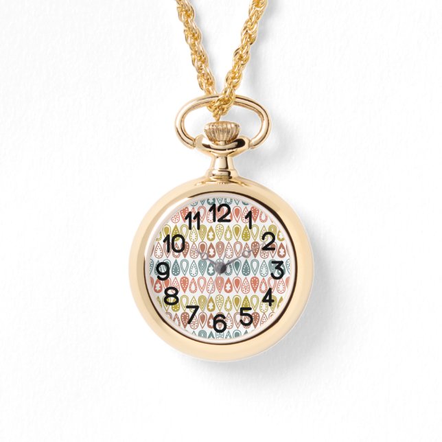 Boho Lines Horloge (Voorkant)