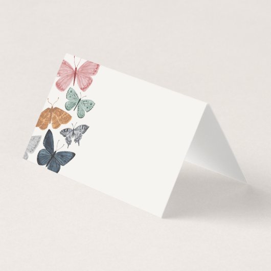 Boho Little Butterfly Place Card Table Decor (Front)