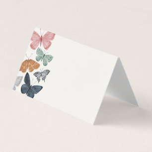 Boho Little Butterfly Place Card Table Decor