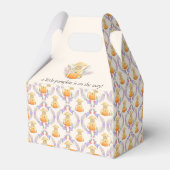 Boho Little Lamb Pompoen Waterverf Baby shower Bedankdoosjes (Achterkant)