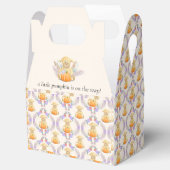 Boho Little Lamb Pompoen Waterverf Baby shower Bedankdoosjes (Geopend)