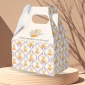 Boho Little Lamb Pompoen Waterverf Baby shower Bedankdoosjes