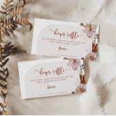 Boho Little pumpkin-kaartje Informatiekaartje